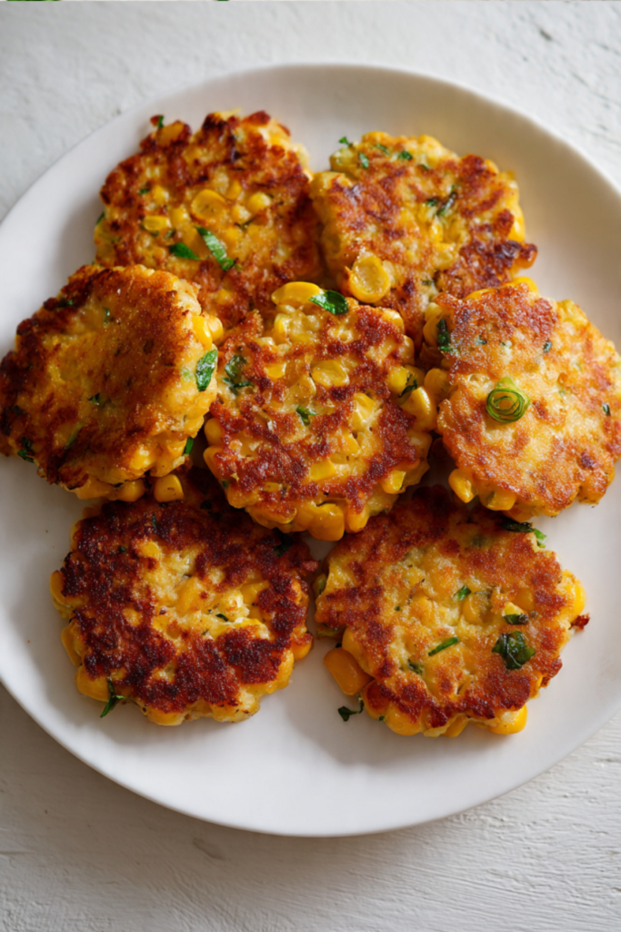 *Corn Cheese Patties
