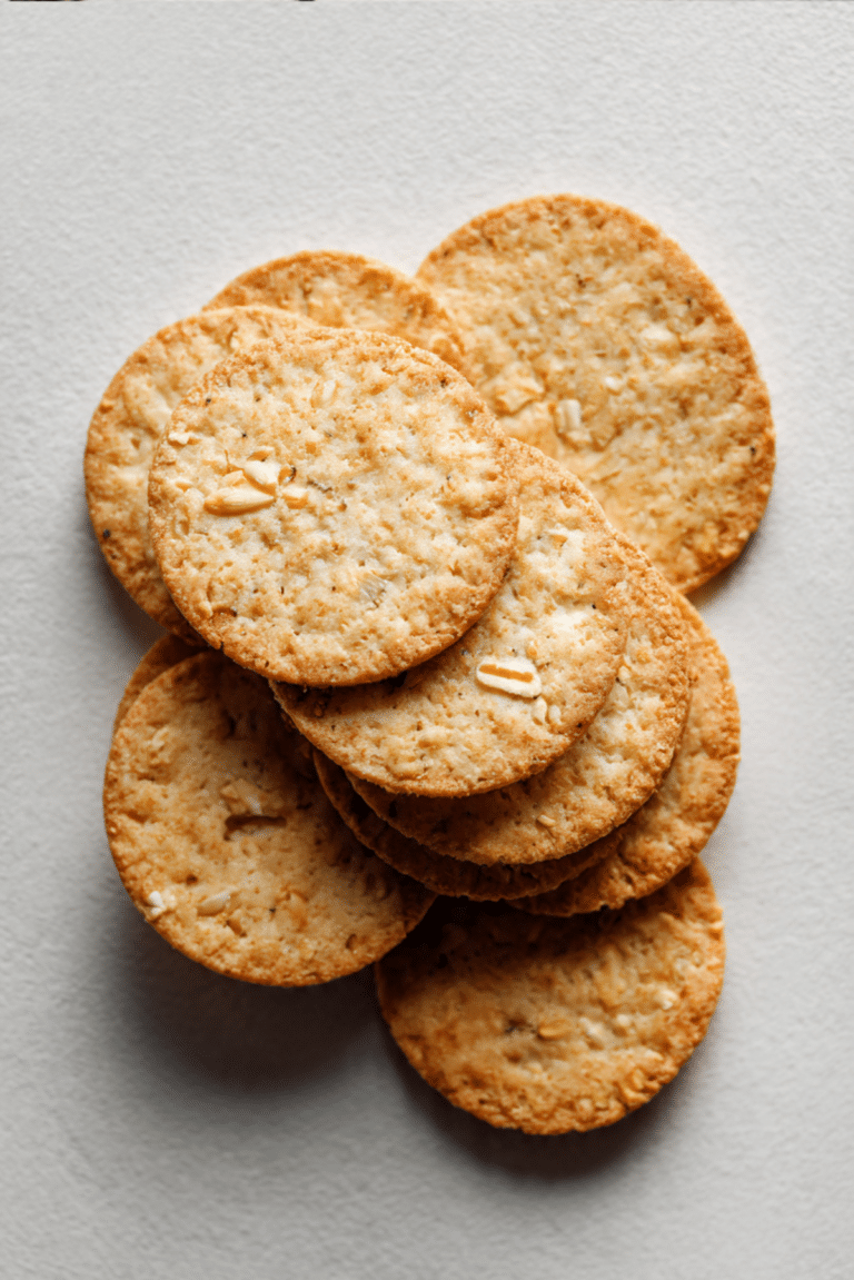 Corn Oat Crackers