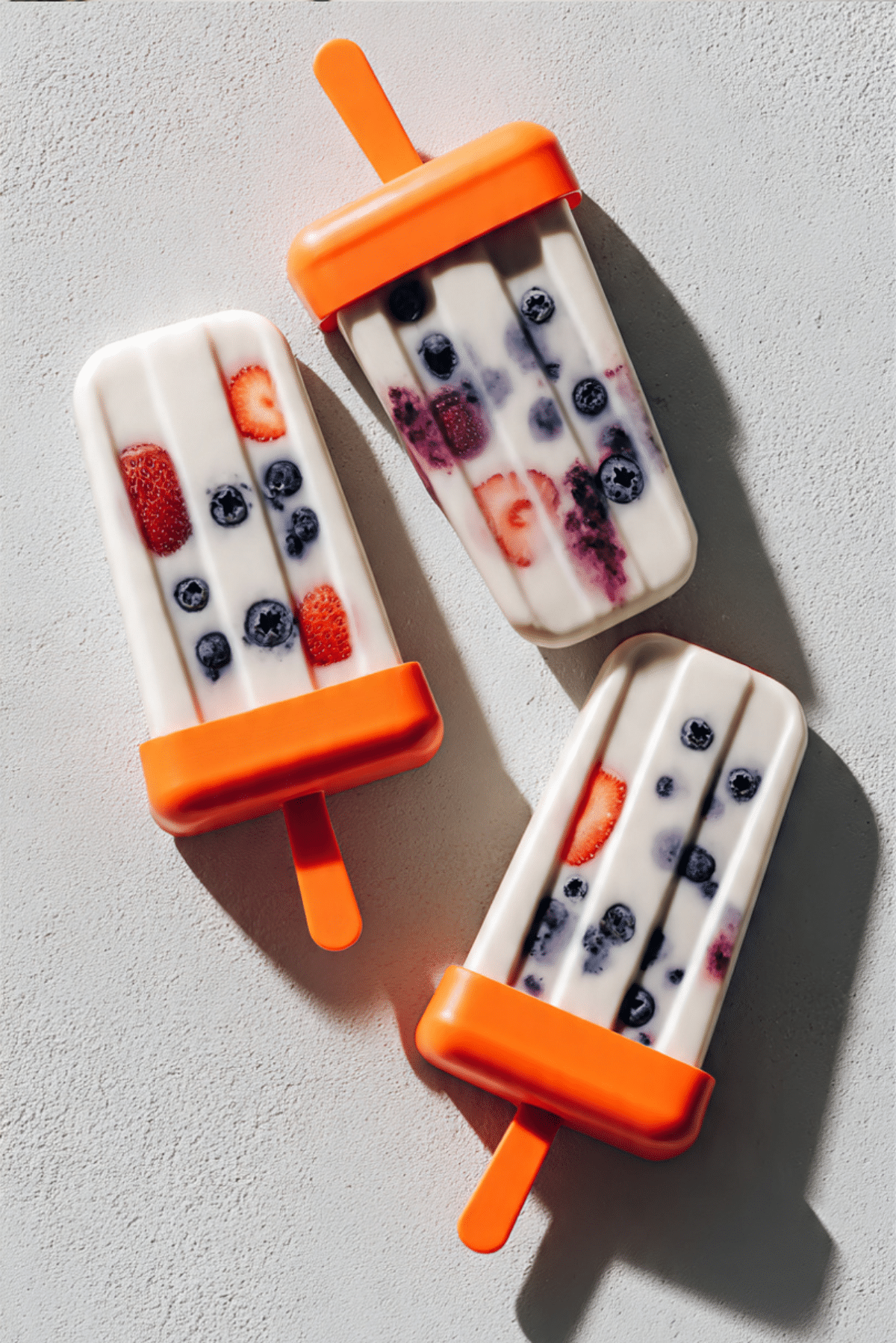 Frozen Fruit Yogurt Pops