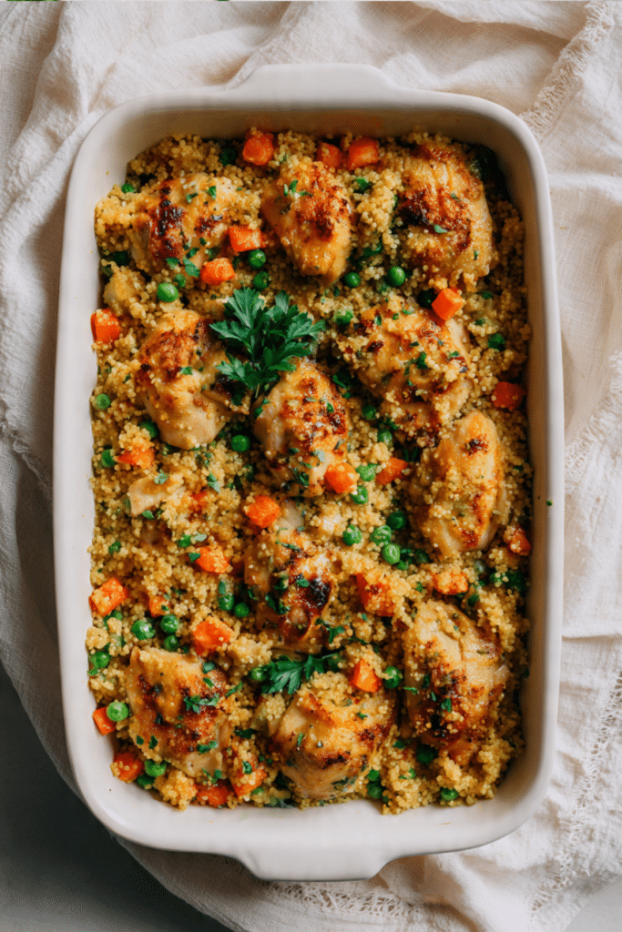 Baked Chicken with Millet*