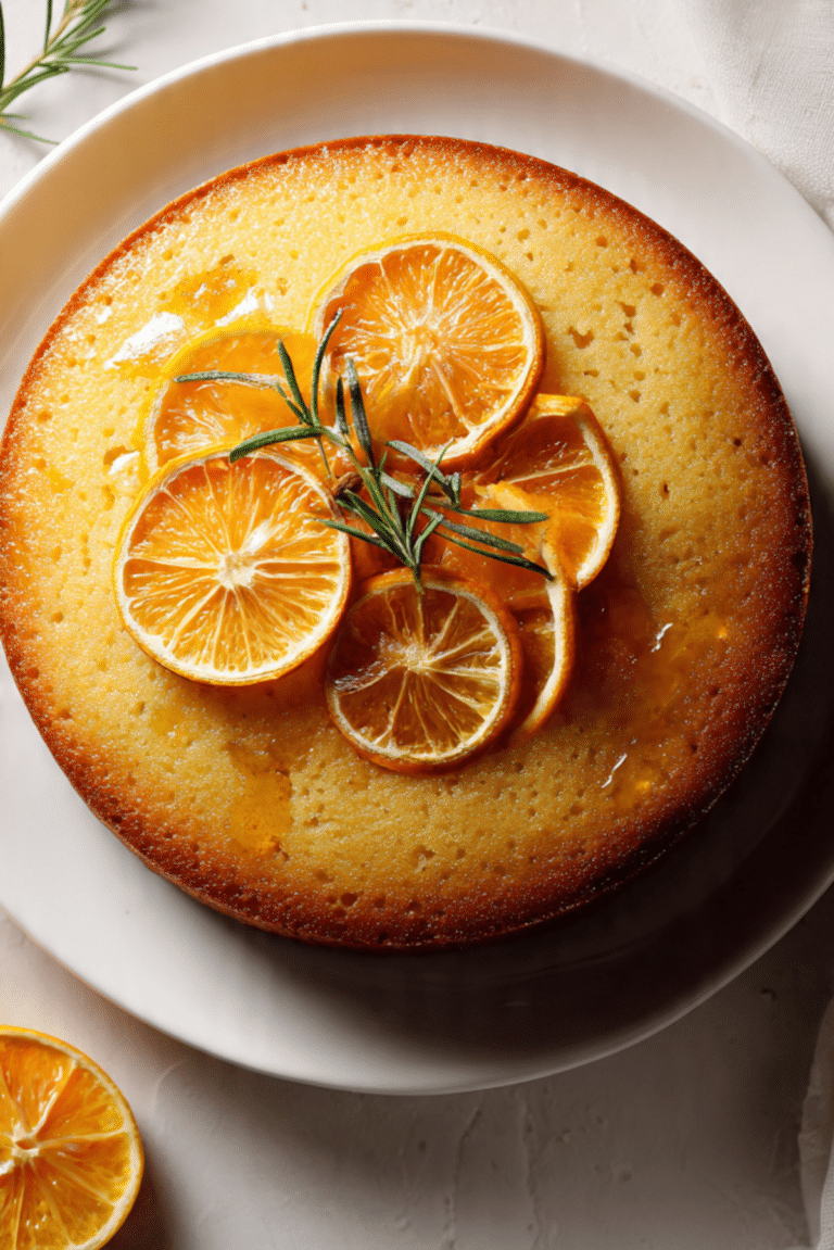 Orange Semolina Cake