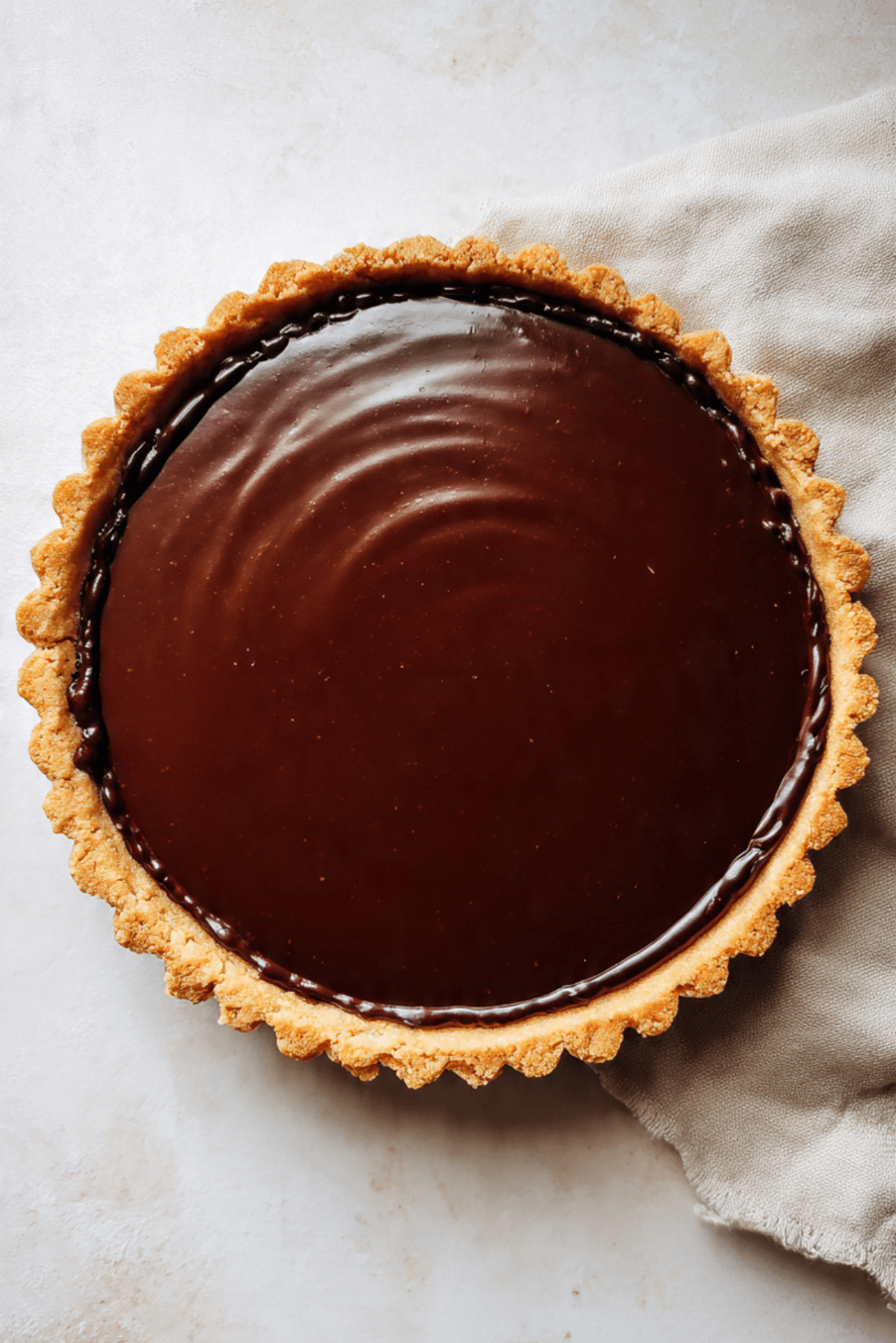 Chocolate Almond Tart