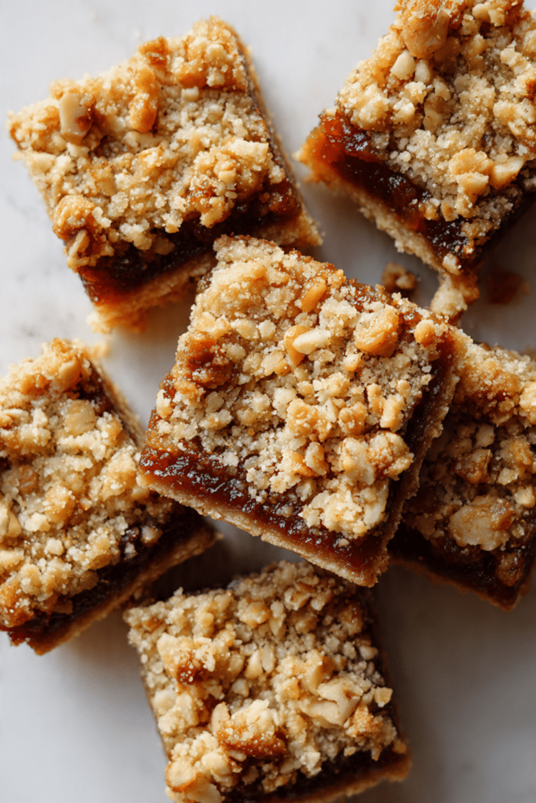 *Orange Date Squares