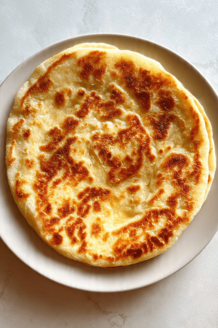 Skillet Potato Flatbread