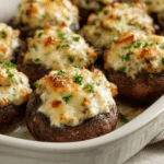 *Cheese Stuffed Mushrooms