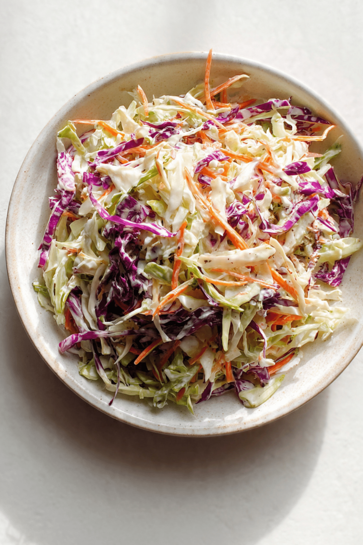 Garlic Yogurt Slaw
