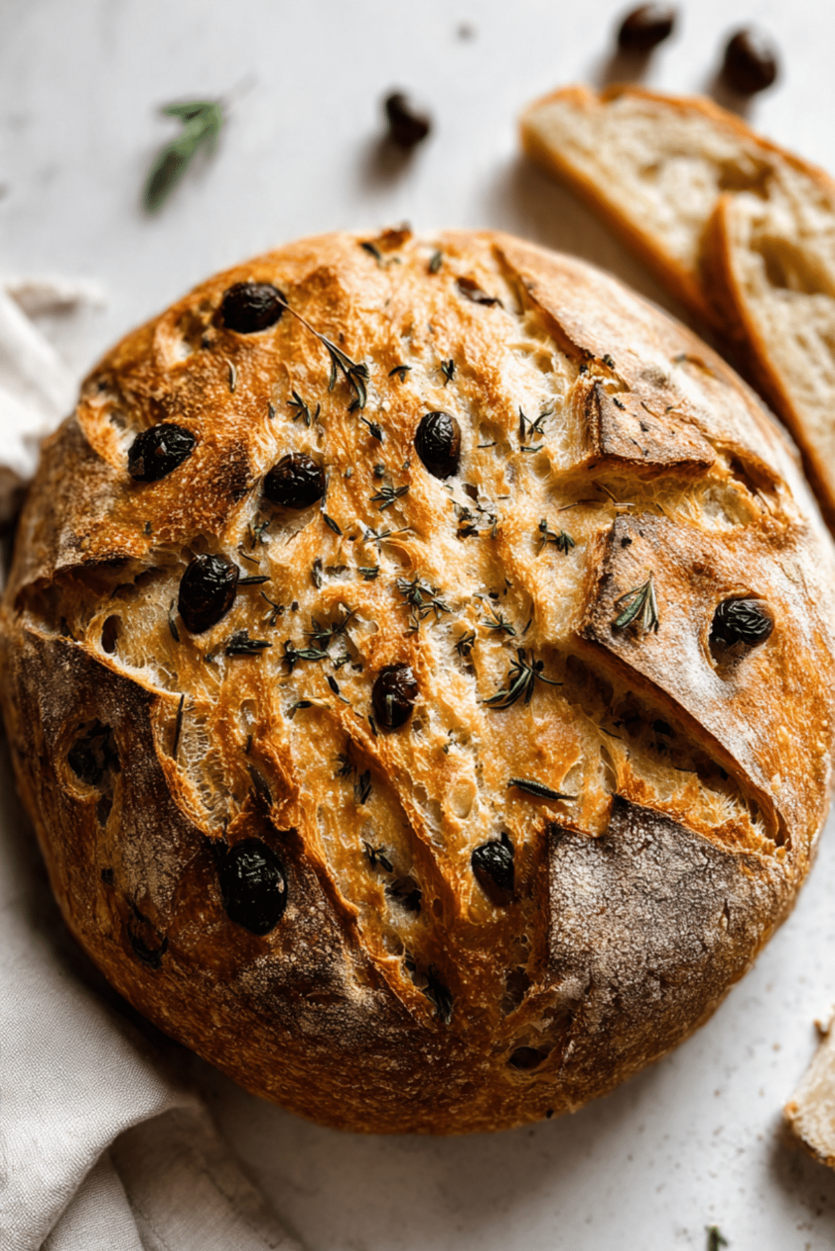 Olive Thyme Bread
