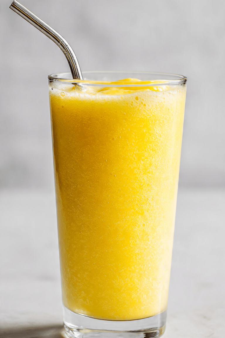 Apple Mango Smoothie