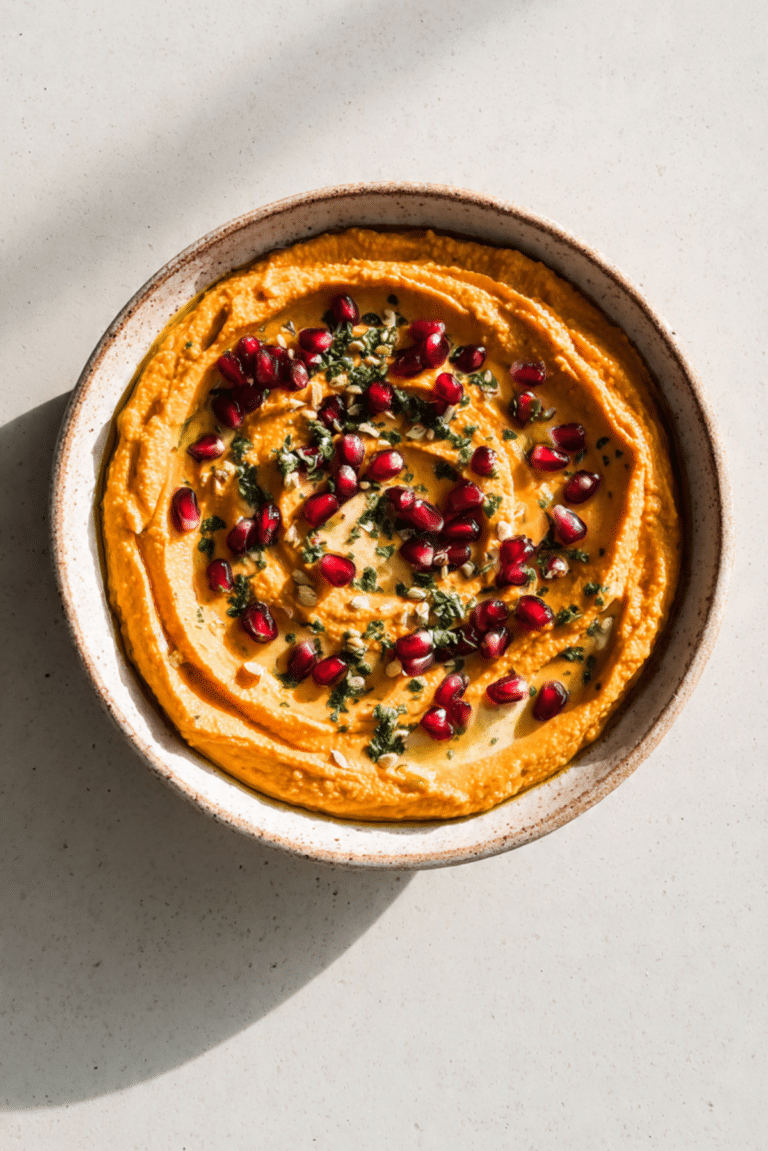 Roasted Carrot & Tahini Dip