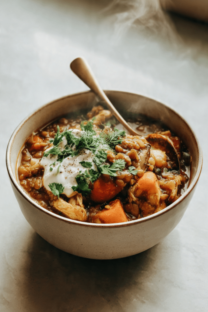 Chicken Lentil Stew