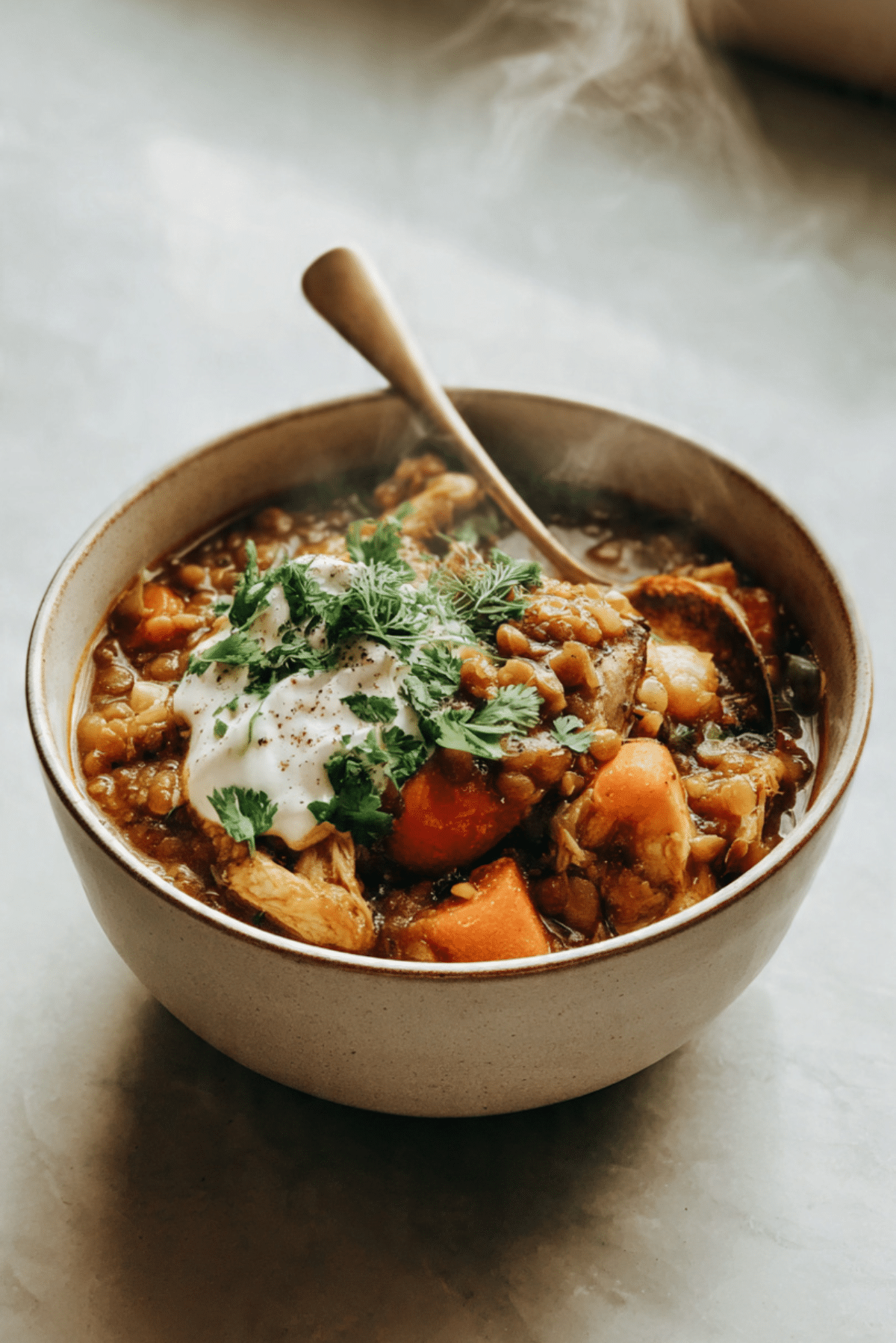 Chicken Lentil Stew