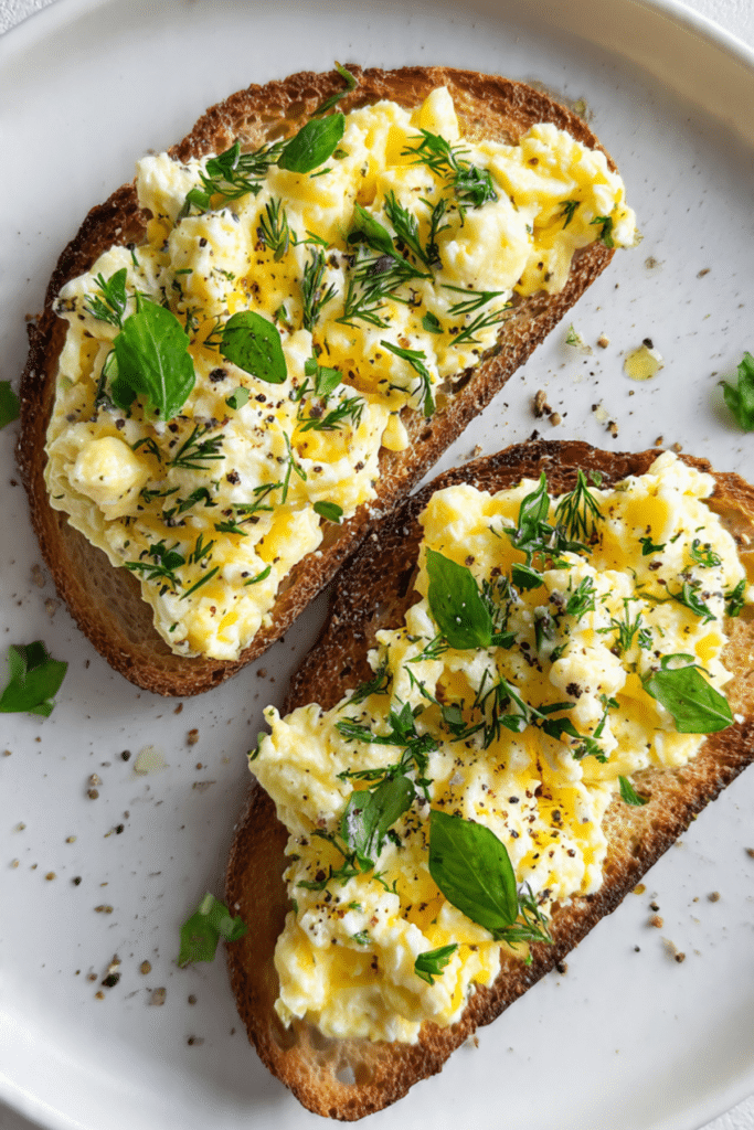 Herb Egg Toast