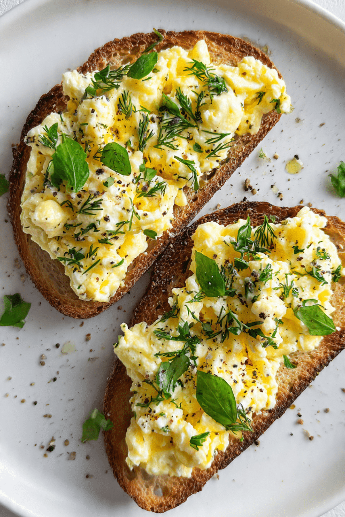 Herb Egg Toast