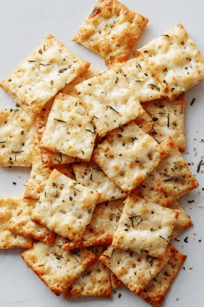 Cheese & Herb Rice Crackers