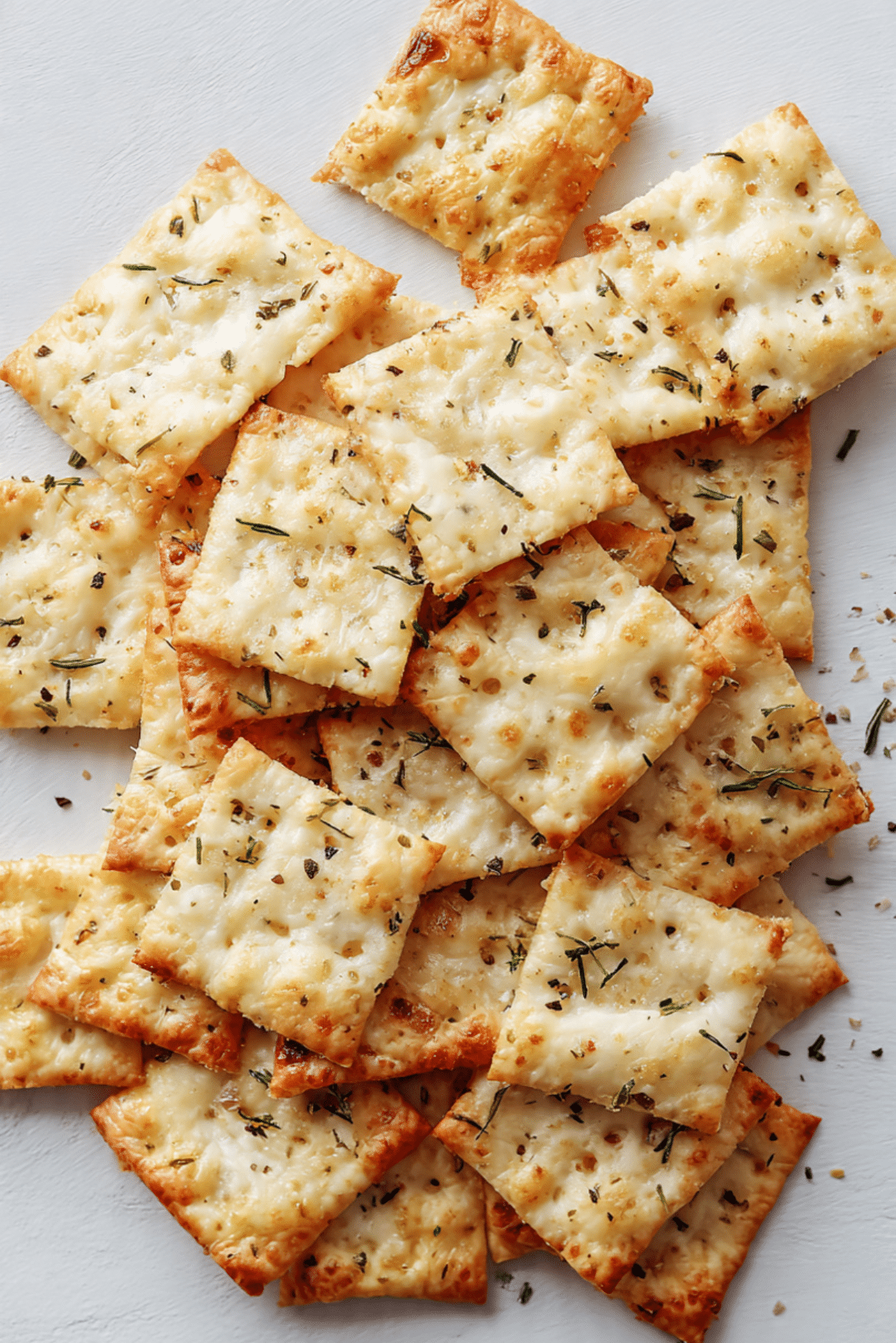 Cheese & Herb Rice Crackers