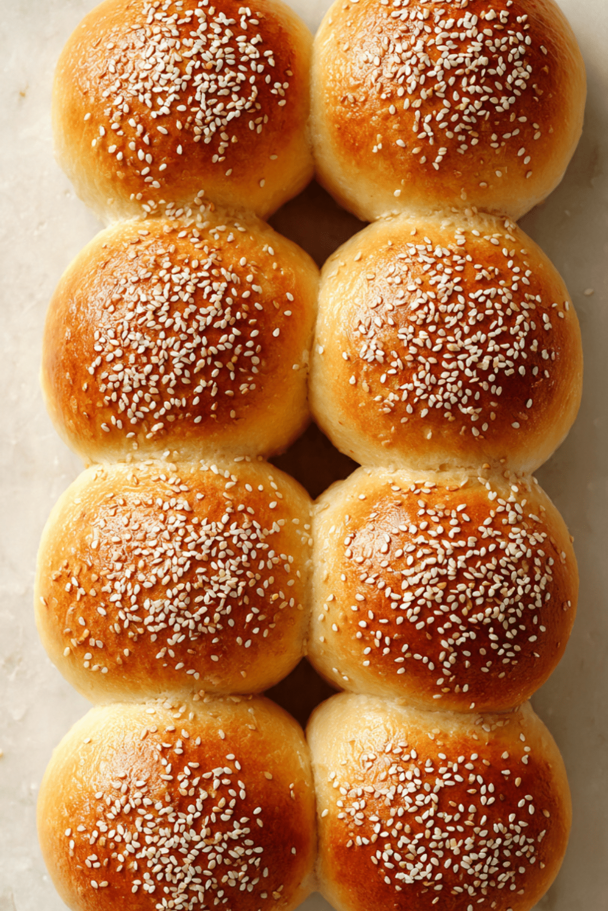 *Sesame Milk Rolls