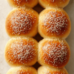*Sesame Milk Rolls
