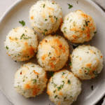 Cheesy Rice Balls