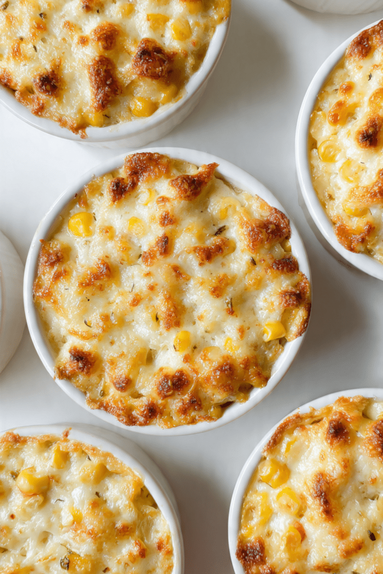 Corn Cheese Cups