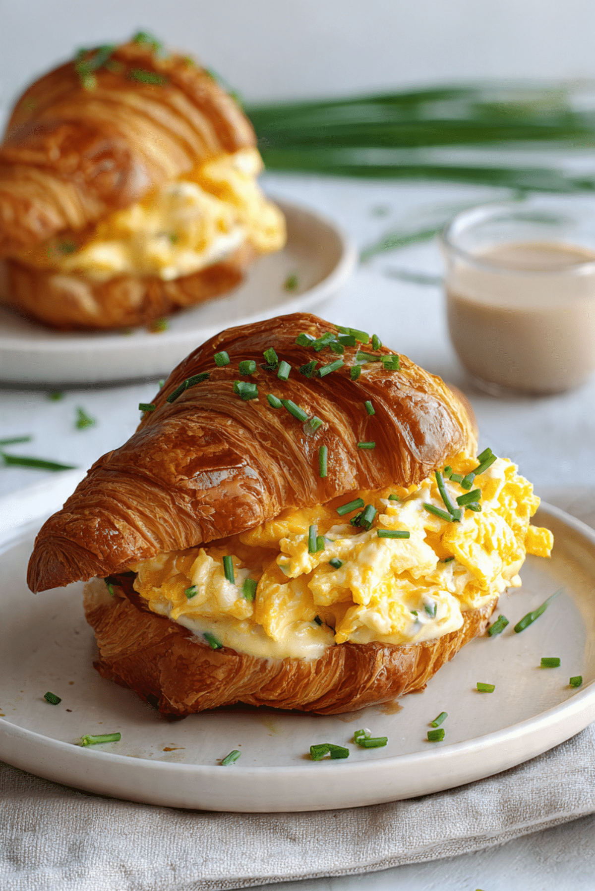 *Cheese Egg Croissant