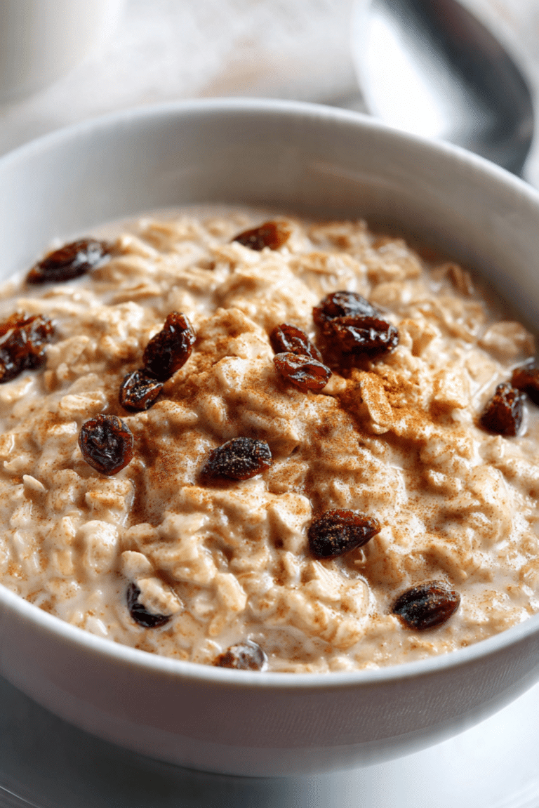 Cinnamon Raisin Oats