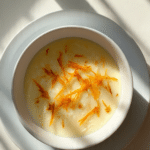 Rice Custard with Orange Peel