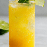 Mango Lime Sparkling Cooler