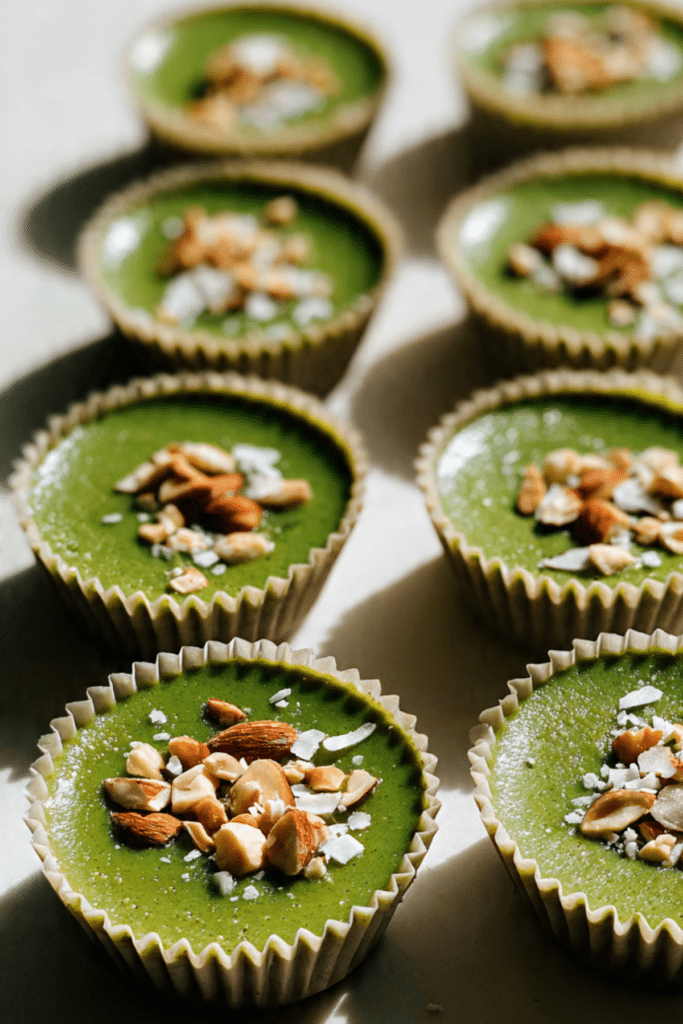 Matcha Coconut Dessert Cups