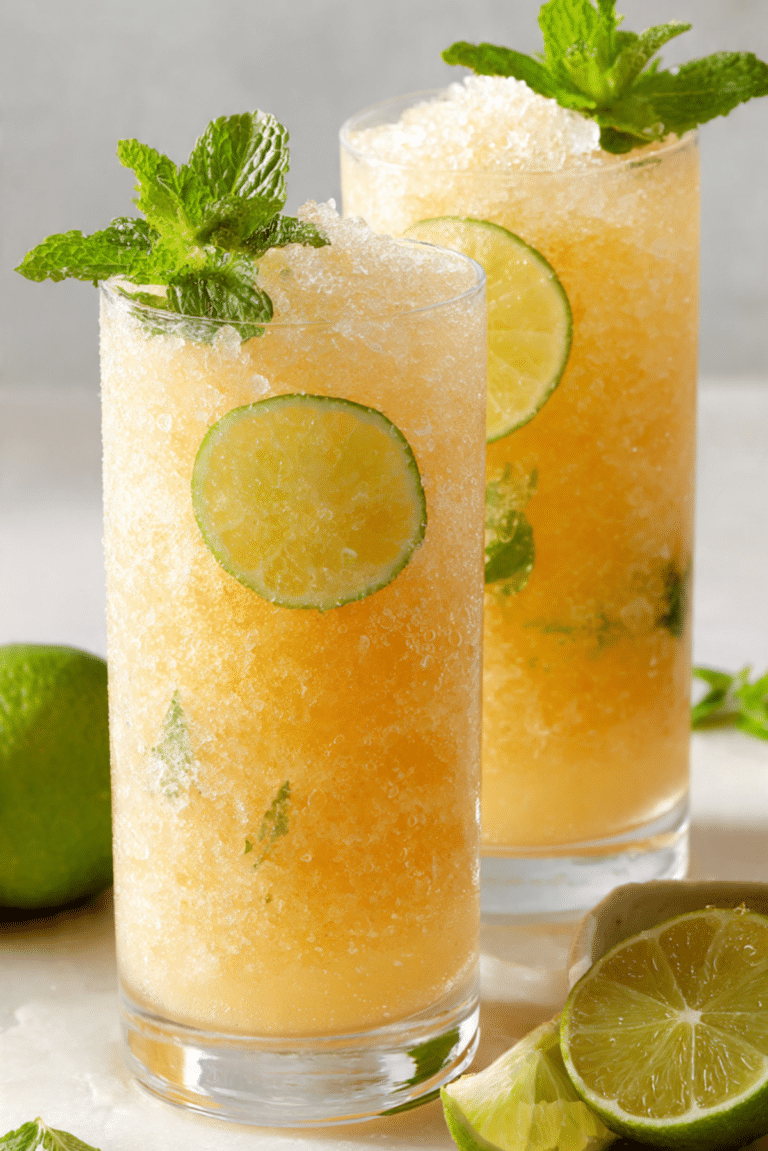 Frozen Citrus Mint Soda