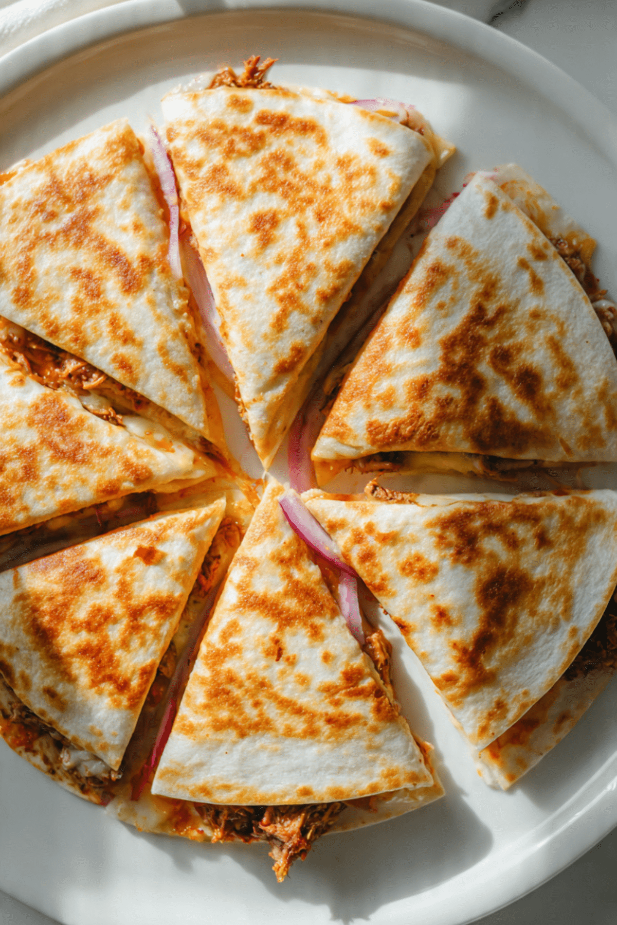 Chicken Shawarma Quesadilla Melt