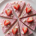 Pink Chocolate Strawberry Bark