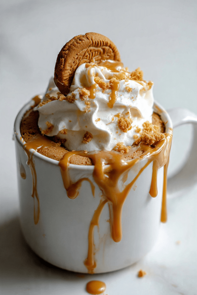 Lotus Biscoff Mug Cake