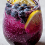 Blueberry Lemon Sparkling Drink