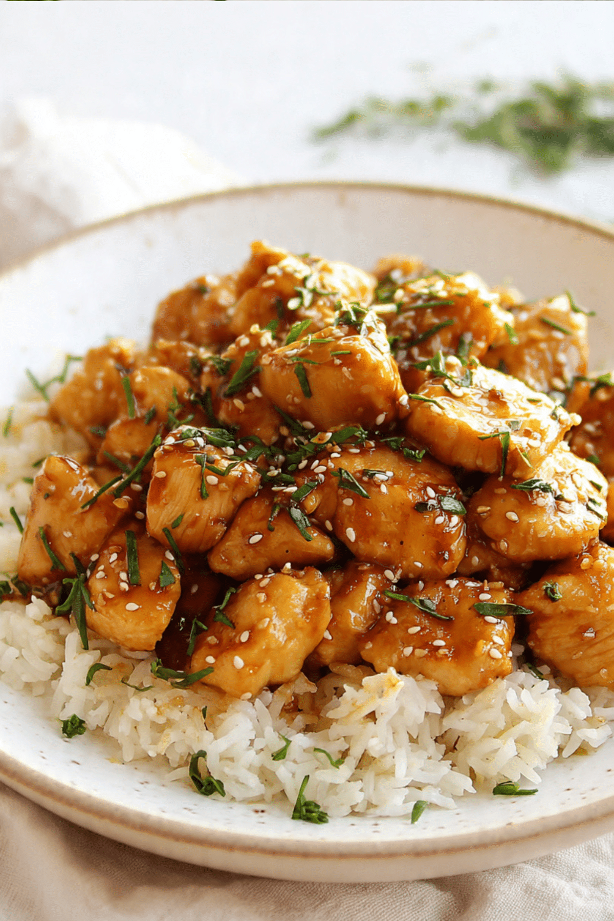 Honey Butter Chicken Rice Skillet