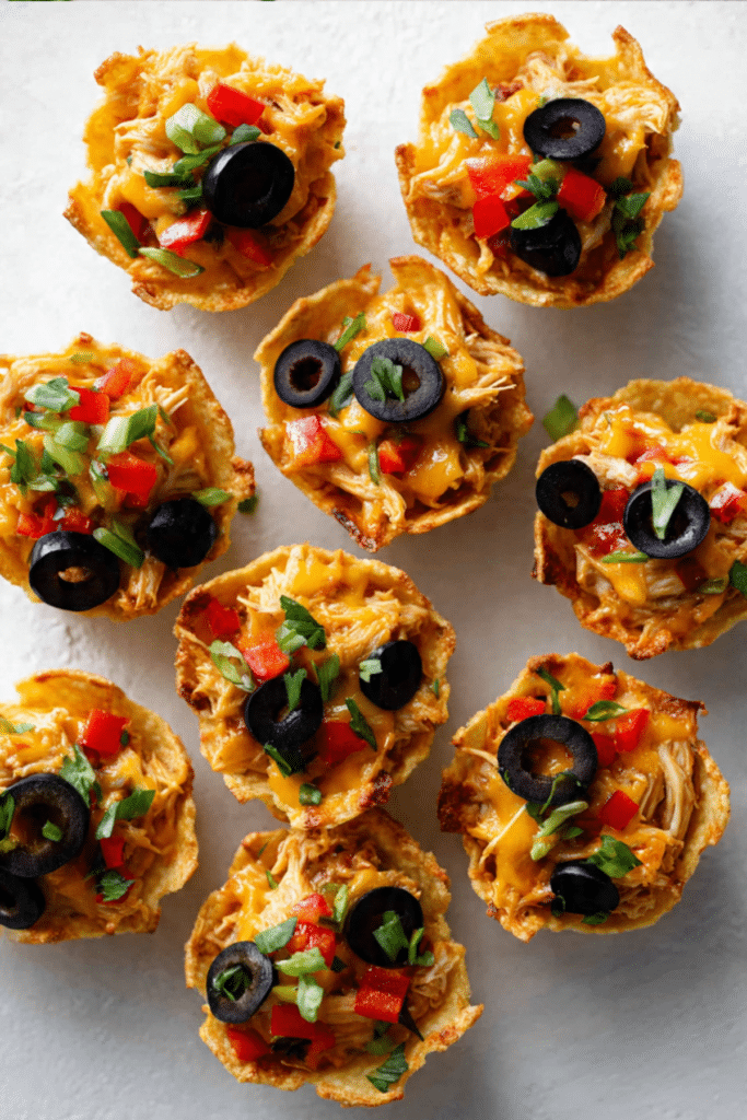 Chicken Cheese Nacho Bites