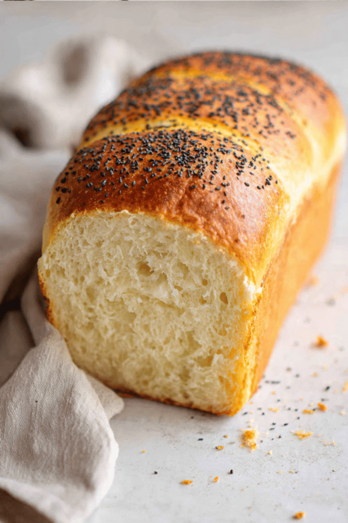 Black Sesame Milk Bread