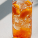Peach Iced Tea Sparkling Drink