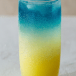 Blue Lemon Sparkling Drink Gradient