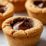 Hot Chocolate Stuffed Cookie Cups