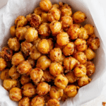 Crispy Parmesan Roasted Chickpeas