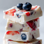Frozen Yogurt Berry Bark