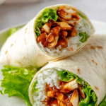 Sweet Chili Chicken Rice Wrap