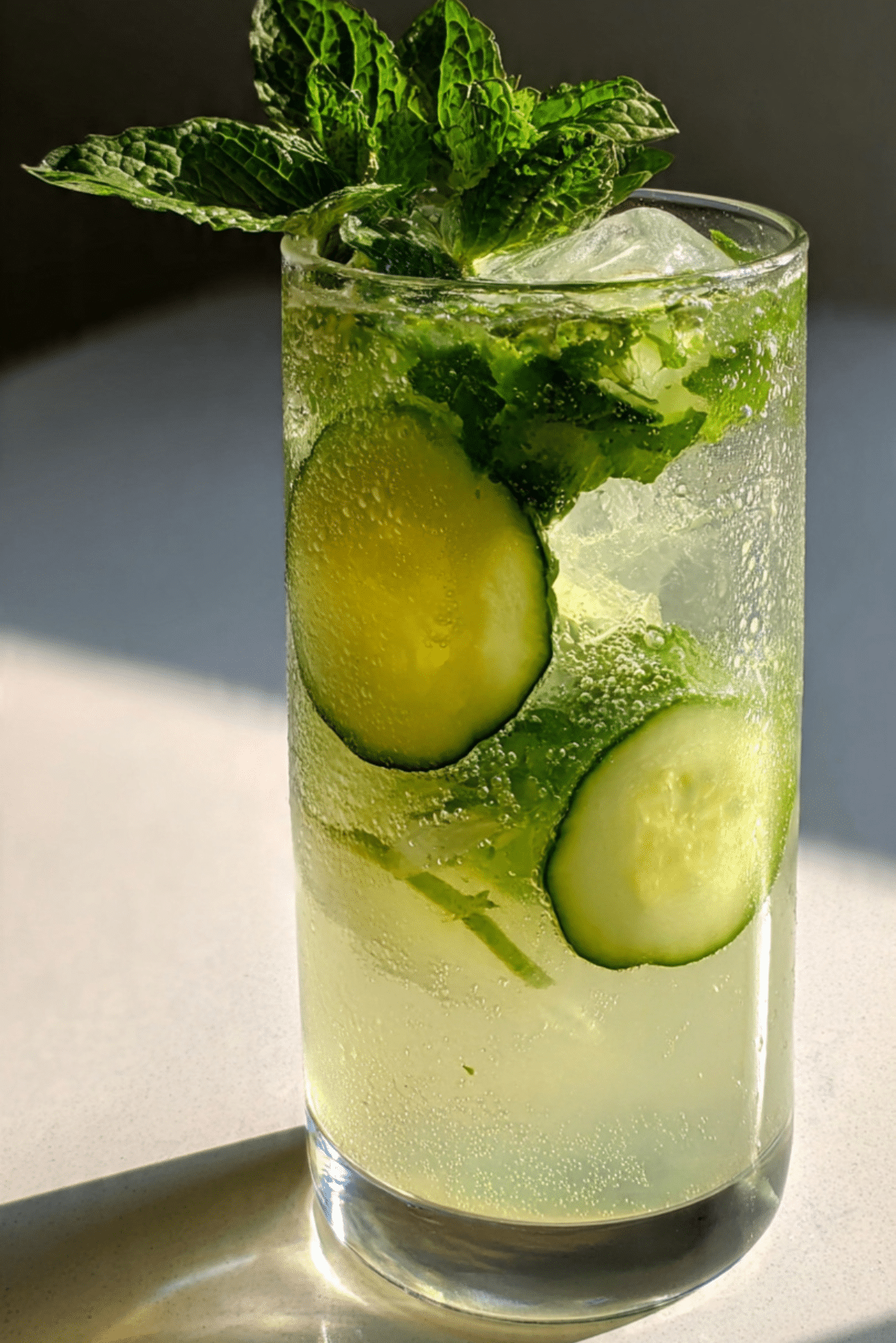 Mint Cucumber Lemonade