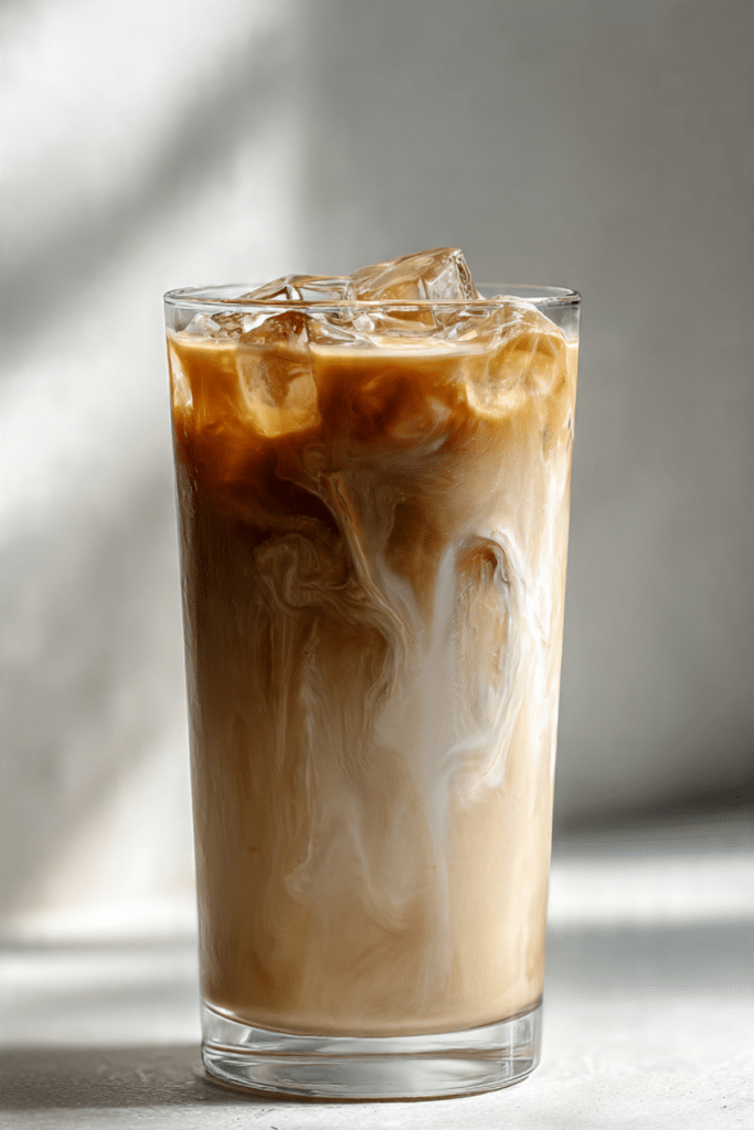 Iced Coconut Coffee Latte
