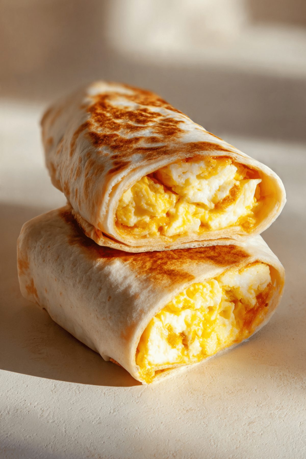 Egg & Cheese Arabic Breakfast Wrap