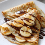 Caramelized Banana Crepes