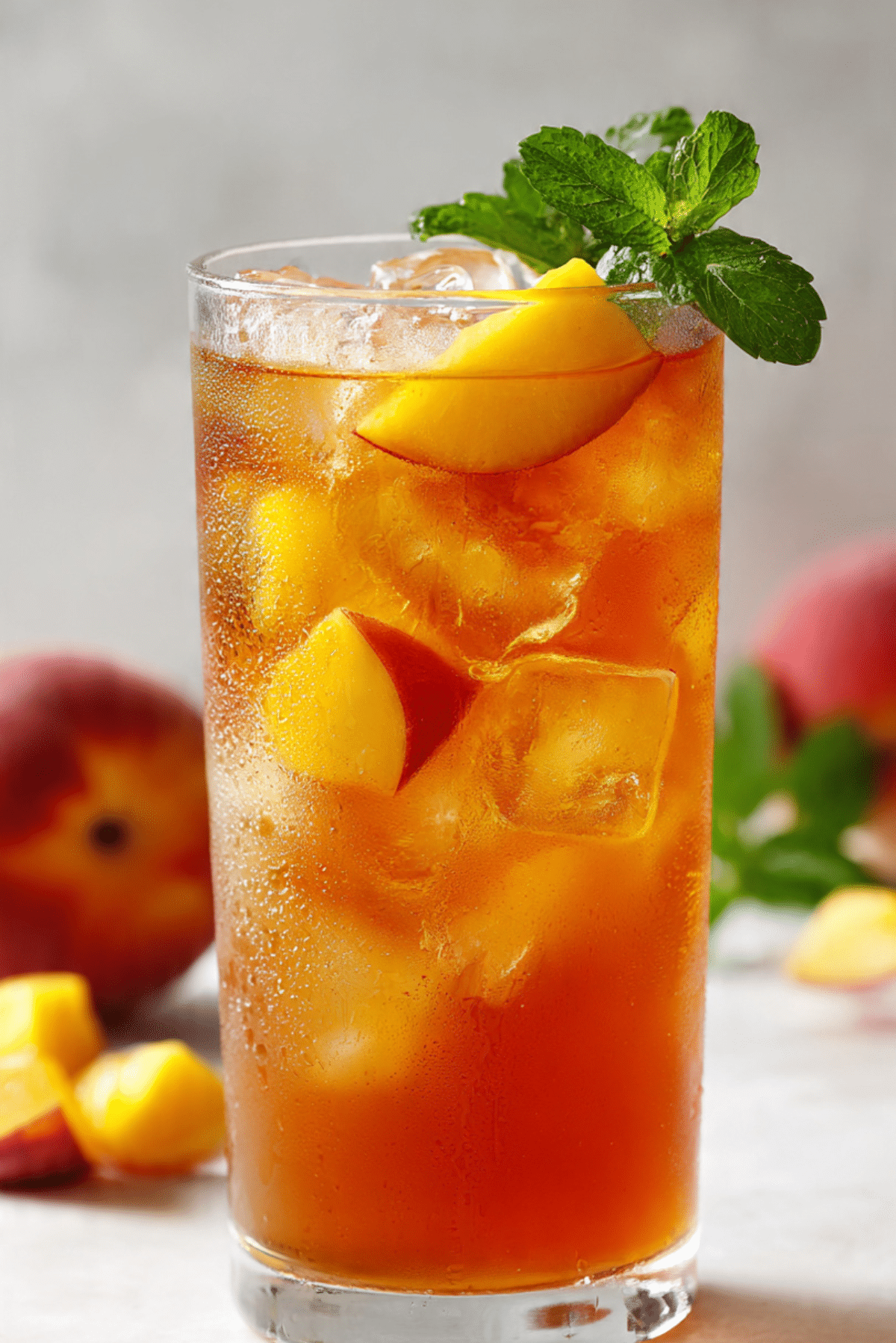 Peach Mango Iced Tea