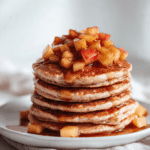 Cinnamon Apple Oat Pancakes