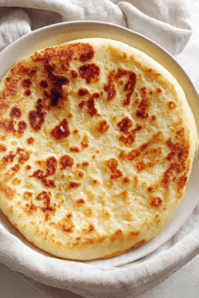 Cottage Cheese Pan Bread