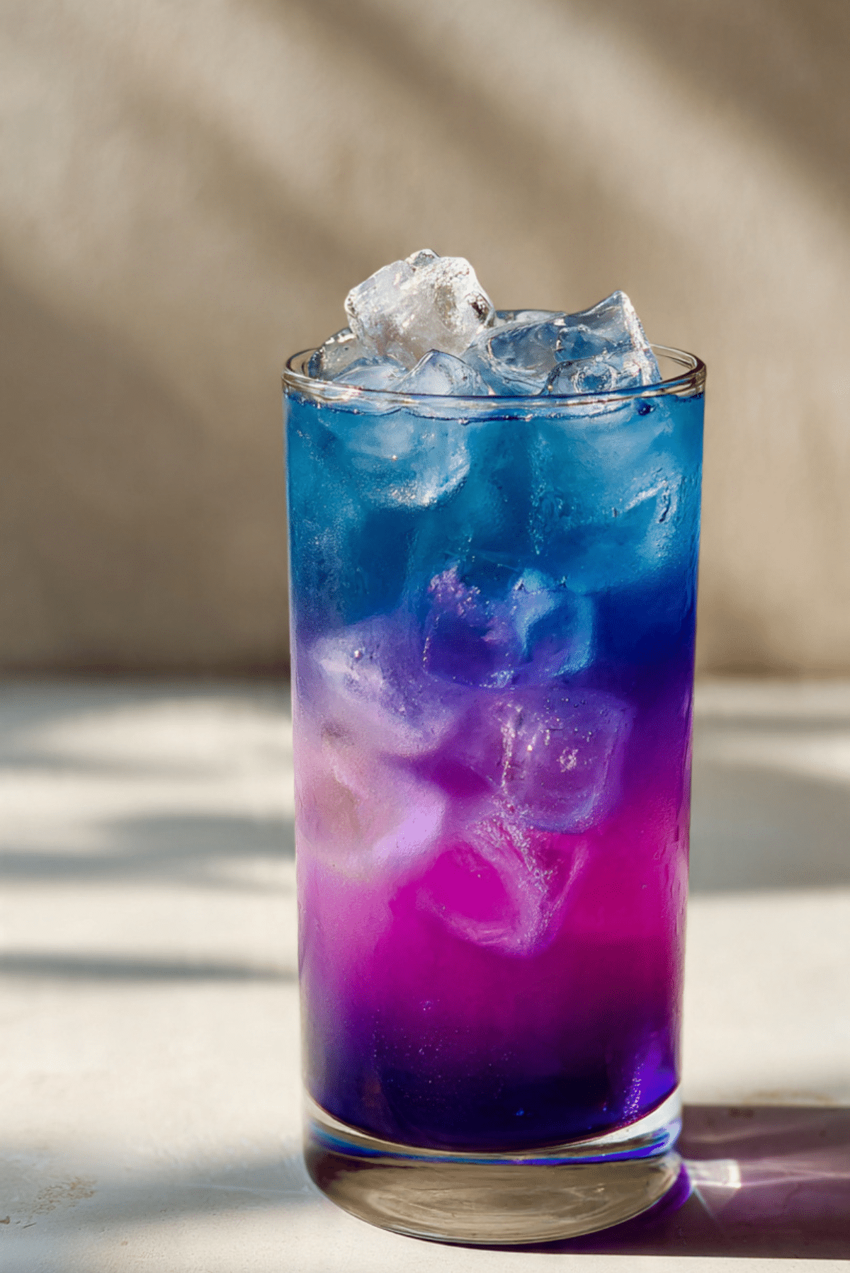 Butterfly Pea Color Changing Drink